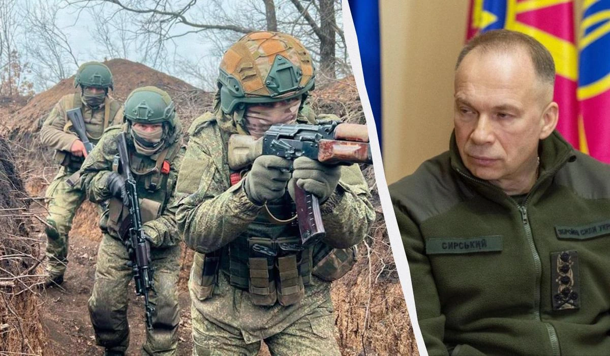 РФ наступає по всьому фронту: Сирський розповів, де ворог зосередив 106 тисяч військових