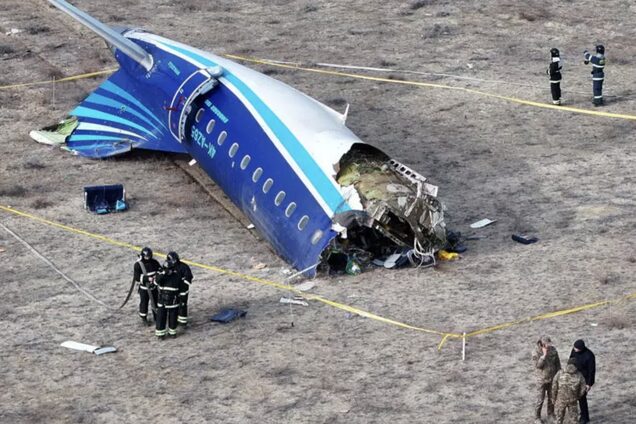 Росіяни цілеспрямовано збили літак Azerbaijan Airlines за наказом міноборони – АзерЗМІ