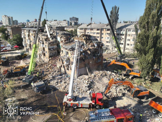 Зросла кількість загиблих внаслідок російського обстрілу столиціОновлено17