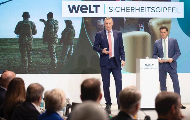 Кличко на безпековому форумі в Берліні закликав посилити військову підтримку України