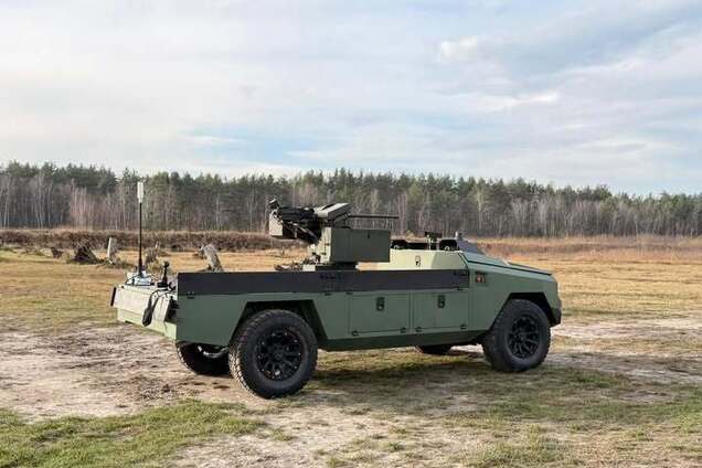 В Україні представили бойову версію комплексу Protector з модулем Tavria-12.7